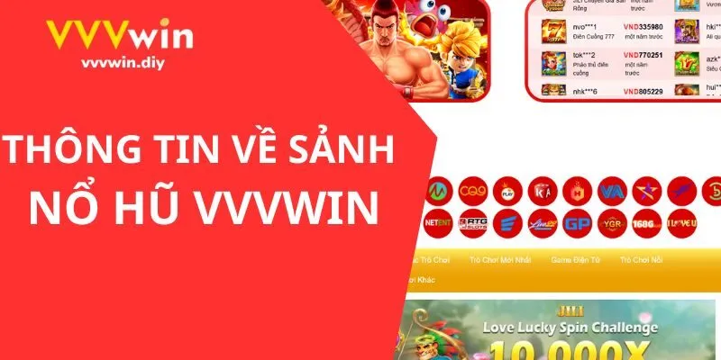 Thông tin cơ bản về sảnh game nổ hũ VVVWIN