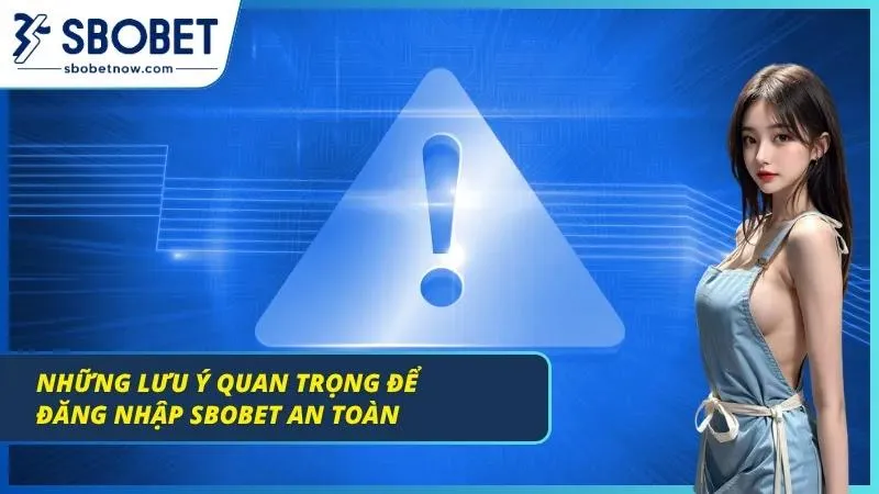Đăng Nhập SBOBET Cực Uy Tín Từ Nhà Cái Thương Hiệu Hệ thống gửi thông báo về lưu ý khi đăng nhập