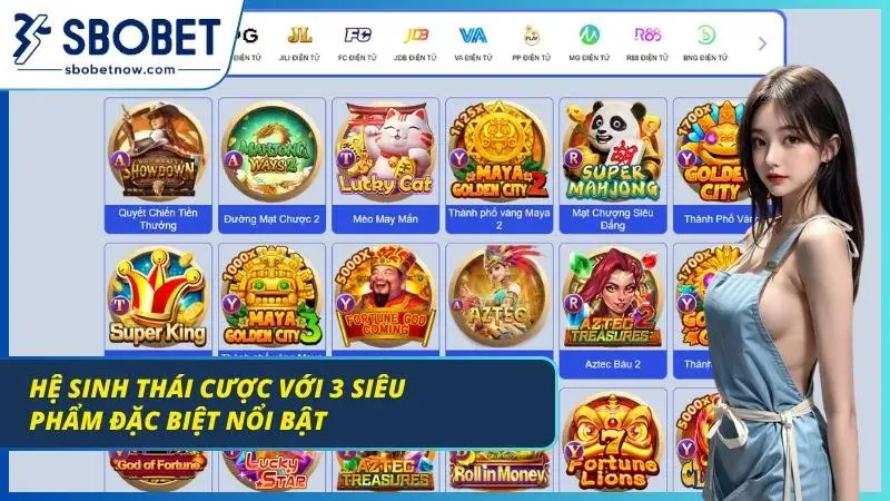 Giới Thiệu SBOBET | Nhà Cái Với 20 Năm Định Hình Thị Trường Hệ sinh thái tích hợp nhiều hình thức giải trí trực tuyến hiện đại