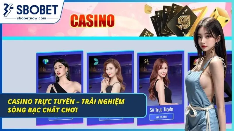 Giới Thiệu SBOBET | Nhà Cái Với 20 Năm Định Hình Thị Trường Không khí live casino mang lại trải nghiệm giải trí sống động hơn