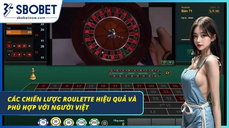 Cách Chơi Roulette SBOBET Hiệu Quả – Từ Tân Thủ Đến Cao Thủ Áp dụng các chiến lược chơi hiệu quả với người Việt từ các chuyên gia giàu kinh nghiệm