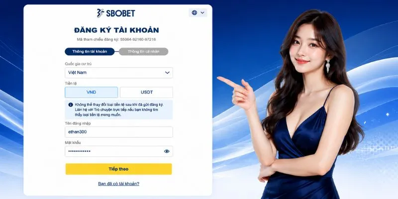 Trang chủ Đăng ký tài khoản SBOBET